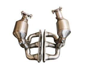 Collettori di scarico e catalizzatori, 200 celle . Porsche 987.2 Boxster / Cayman - 108012, 98711310133, 987113101AX, 98711310233, 987113102AX