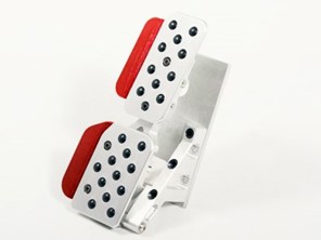 Rennline REV4 4PC Pedalset Rubber Grip. Porsche 981 / 991 Schaltwagen - A14.3P60101, A143P60101, A16.3P60101, A163P60101