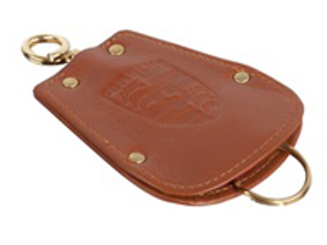 Porta llaves para Porsche 356 en CUERO MARRÓN - PCG044200004RB