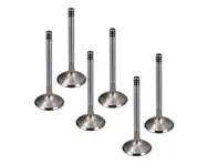 Engine cylinder head exhaust valve kit, SET OF 6. Porsche 993 C2 / C4 1994-95 - 99310541901, 3311.239 - 864430-6