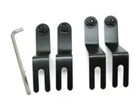 Juego de soportes para alfombrillas. Porsche 964 / 993 - 00004320279