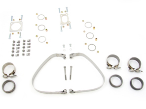 Mounting kit for complete exhaust system on Porsche 964 - 99311119500, 99908500102, 90007428202, 99908405202, 96411119800, 96411119205, 96411124702, 99902512501, 96411111902, 96411133600, 90007431101, 90022300102, 99908409502, 90007507803, 90002500703, 90015100603, 90007535400, 99950707300