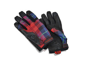 Porsche Classic Assembly gloves, Red tartan (McLaughlan) - PCG930010A, PCG930011A, PCG930008A, PCG930009A, PCG930007A