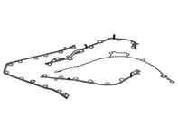 Dichtungssatz Steuergehäuse. Porsche 955 Cayenne 4.5L - 94810112904, 94810112704, 94810112504, 94810113007, 94810113004, 173.180