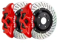 Kit de gros freins Brembo GT (arrière). Porsche - Taille du disque de frein : 380x28 - 2S1.9004A, 2S1.9004A1, 2S1.9004A2, 2S1.9004A3