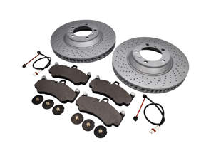 Pack de plaquettes et disques de frein AVANT. Porsche 996 GT3 2003>> ABS - 9975140990, 99735141090, 99635194800, 99761267700, 99635208602