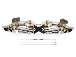 Scarico sportivo commutabile X-Pipe per Porsche 992 Carrera e Turbo - 992251052A, 992298019, 992251053A, 992298019A, 992251055, 992298019B, 992251057B, 992298019C