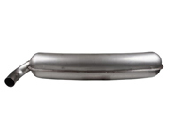Exhaust Muffler / Silencer Rear box. Porsche 911 1963-73 2 IN / 1 OUT With TÜV/EEC approval - 91111102505, 91111102500, 1620612800, 92.510SSI - 1620612800