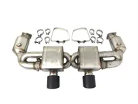 Echappement sport VALVETRONIC Porsche 991.2 Carrera avec sortie en fibre de carbone - DesignTek - 3606009103, 9P1251053A, 9P1251053C