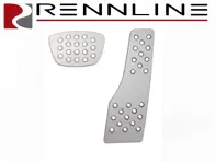 Set di pedali Rennline in alluminio 2 pezzi perforato. Porsche 911/912/930/964/993 TIPTRONIC - P44.22, P4422