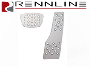 Rennline Aluminium 2-teiliges Pedalset perforiert. Porsche 911/912/930/964/993 TIPTRONIC - P44.22, P4422
