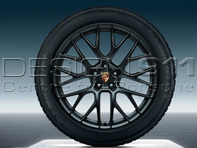 Cerchi in lega da 20' Macan RS Spyder Design e pneumatici invernali originali Porsche - 95B04460018, 95B04460017, 95B044642J