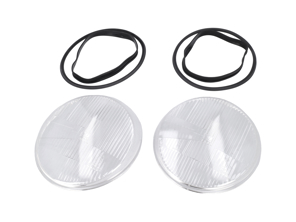 Scheinwerferglas-Ersatzsatz LHD. Porsche 911 / 964 - 91163192700/1, 91163196700/1, 91163111502/8, 91163192702, 91163196700, 91163111502, 1305614005, 91163192700