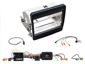 Kit di installazione con doppio pannello DIN, interfaccia, adattatore per antenna e cavo patch. Porsche 911 (991) 2011-2016