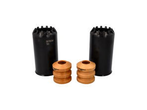 Butées d'amortisseur et housses anti-poussière. Porsche 964 jusqu'à >>1990 / 928 toutes - 92833351810, 92833351810, 96433350201