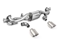 Milltek Sportauspuff ab GPF und Titan-Verkleidungen. Porsche 718 Cayman GT4 / Boxster GTS 4.0L - 982251053F, 982251053H, 982251053K, 982251053E - SSXPO167