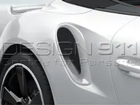 Lufteinlässe im hinteren Seitenteil. Porsche 991.1 (911) Turbo / 991.2 (911) Turbo - 99104480074