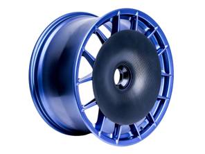 Disque aérodynamique arrière en fibre de carbone sèche pour roue en magnésium. Porsche 718 GT4 RS - SRRADGT4RSMAG