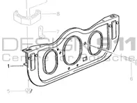 Motorhalterungsträger. Porsche 996 Turbo 2000-05 - 99637501301, 99637501300