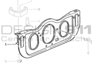 Supporto per supporto motore. Porsche 996 Turbo 2000-05 - 99637501301, 99637501300