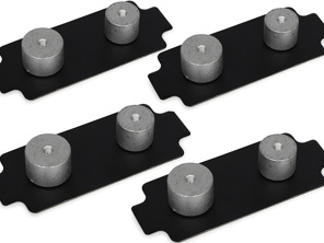 Schwingungsdämpfer 36mm/40mm 4er SET Porsche Boxster 986 / 987 / 987C / 996 / 997 - 9963510880, 99635108802