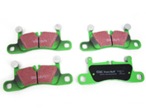 EBC GREEN Brake Pads Rear. Porsche 958 Cayenne - PAA352451A, 7P0698451, 95835293900 - DP62098