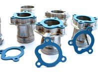 Air intake manifold 964/993 to GT3, billet aluminium with manifold gaskets. Porsche 964 / 993 - 96411071101, 99311071250