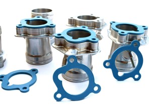 Collecteur d'admission d'air 964/993 à GT3, en aluminium usiné avec joints de collecteur. Porsche964/993 - 96411071101, 99311071250