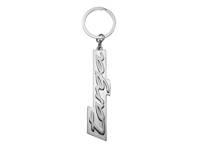 Portachiavi Porsche con scritta Targa, argento. - WAP0500340STAR