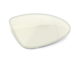 Verre de rétroviseur extérieur ASPHERIQUE, DROIT. Porsche 958 Cayenne 2015>> RHD - 95873105607