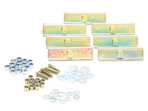 Kit de montage pour jupe inférieure en caoutchouc standard. Porsche 911 - 91150305500, P213569