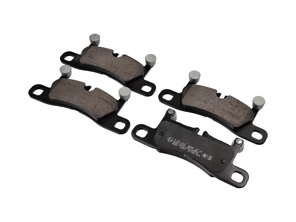 Brake pads, Rear Zimmerman Standard Range. Porsche 991.1 3.4L / 718 / 9YA Cayenne - 99135293902, 9Y0698451B, 9Y0698451AE, 9Y0698451J, 9Y0698451AD, 9Y0698451B, 99135293904, 25143.160.1, 9Y0698451AF, 9Y0698451AH - 25143.160.1