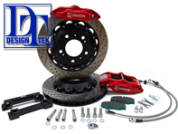 DesignTek GT Big Brake Kit (REAR) Porsche