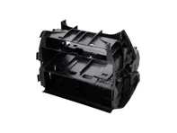 Bracket for front center console in Satin Black. Porsche 986 Boxster / 996 - 9965521150201C