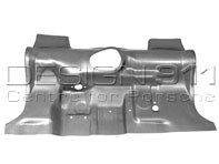Sezione dell'area del pedale anteriore senza staffe. Porsche 911 - P218A, 91150280000