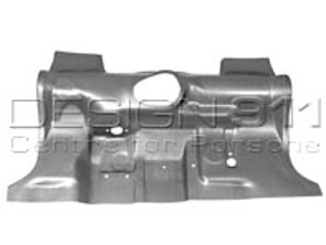 Section de la zone de la pédale avant sans supports. Porsche 911 - P218A, 91150280000