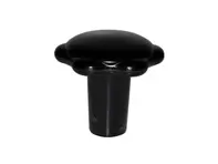 Knob for heater control, Black. Porsche 356 A / 356 B - 69542479100, 1688000100 - 1688000100