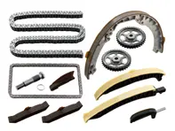 Kit chaîne de distribution moteur pour arbre à cames et pompe à huile. Porsche 955 Cayenne - 94810516902, 94810725200, 94810506802, 94810506502, 94810518002, 94810516602, 94810502302, 94810518101, 94810725101, 94810702501, 94810223102, 90011116, 171515, 94810506821