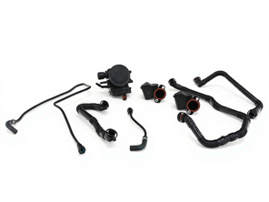 Oil separator kit, complete. Porsche 997.1 Carrera 2S / 4S - 99710703801, 99710713800, 99710714301, 99710714603, 99710602402, 99710602802, 99710714502