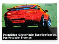 Enamel Plate Porsche Classic 928 GTS - PCG00092810