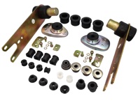 Suspension rebuild kit using standard shore bushes. Porsche 911 1970 - 1973 - 90133300309