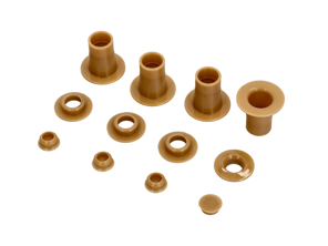 Führungen für Sitzkopfstützen, braun. Porsche 911 / 912 - 90152119300, 00391125109, 90152119301 - B00391125109