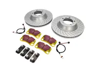 REAR Brake Disc Package Sport EBC Brake Pads Porsche 997 TURBO - 99735240502ABS, 99735240602ABS, 99735240502, 99735240602, DP41930R, 99735208602, 99761275402, 99735240501, 99735240601, 99735240503, 99735240603, 18320, 18321, 99735294904, 99735294901, 99735294905, 99735294910, 99735208601, 99735208600, 99704460298, 99761275400, 1697301700