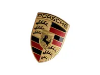 Bonnet badge. Porsche Boxster / Cayman / 993 / 996 / 997 / Panamera - 99755921100, 95855960102, 99755921101, 99155921100, 9P1853601