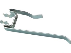 Clip zur Aufbewahrung des Jack Stand-Empfängers. Porsche 356 - 64450109300, PP153C, P153C, 1681750100 - 1681750100