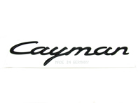 CAYMAN - Badge for Porsche 987C Cayman R - 98755923706, 987.559.237.06