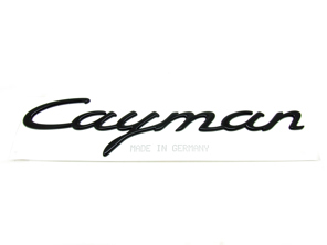 CAYMAN - Plakette für Porsche 987C Cayman R - 98755923706, 987.559.237.06