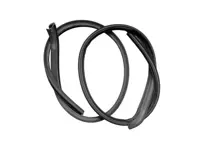 Joints d'étanchéité extérieurs de vitre de porte (paire). Porsche 928 1978-95 - 92853732104, 92853732204, 92853732103, 92853732203 - PTSDA