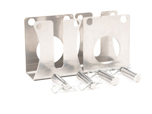 Jeu de supports de retenue de câble de changement de vitesse Rennline, côté boîte de vitesses. Porsche986/996/987/997 - TR19