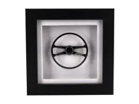 Steering wheel 911 '67 Hockey Puck Porsche Art- Box framed 1:8 scale - 90134780300